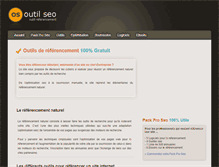 Tablet Screenshot of outil-seo.info